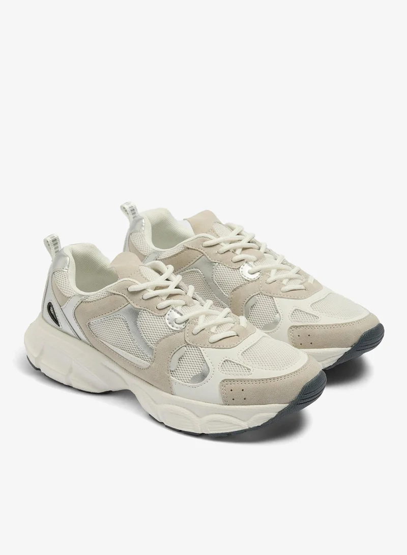 ماتلان حذاء رياضي رماديأبيض