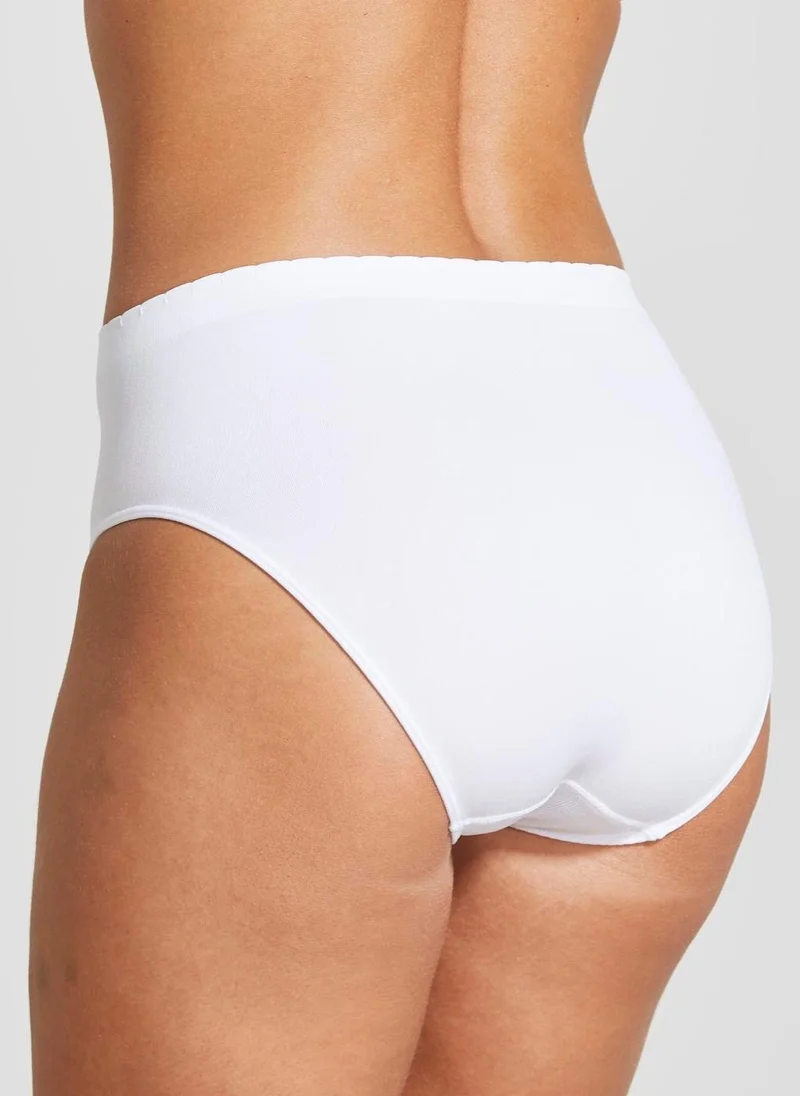Matalan White 3 Pack White Seamless Full Briefs for Women | Best Price UAE