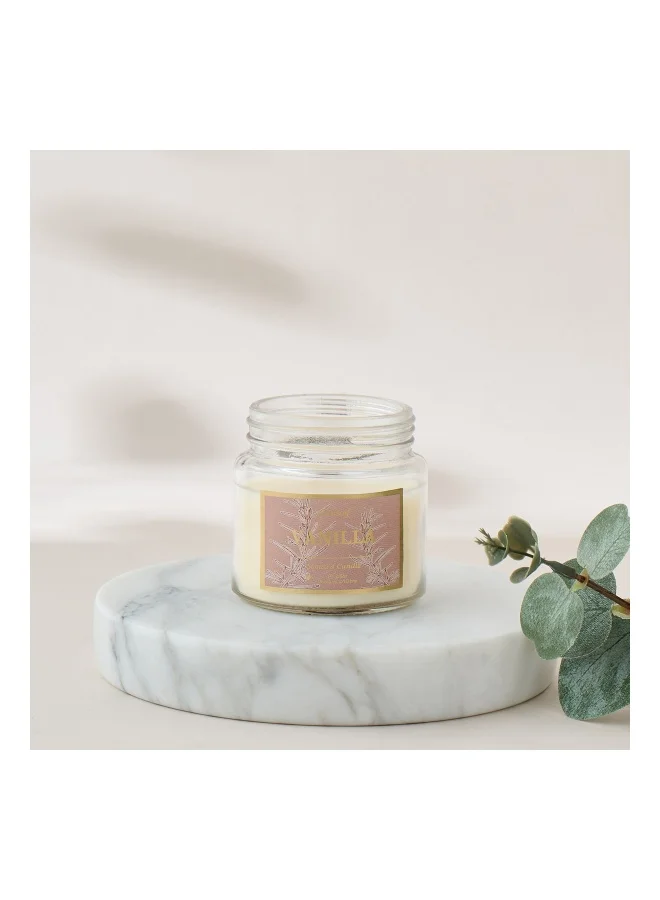 لايف ستايل Vanilla Scented Jar Candle - 70 gms