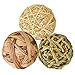 SunGrow 3 Pack Rabbit Chew Ball Assorted Grass Teething Toy for Small Pocket Pet Dental Wear Support Boredom Relief Activity Safe Woven Treat Enrichment for Bunny Guinea Pig Hamster Rat - Image 3