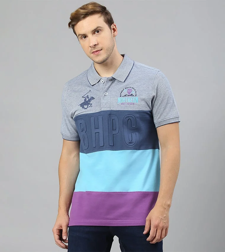 Logo Collared Short Sleeve Polo Shirt