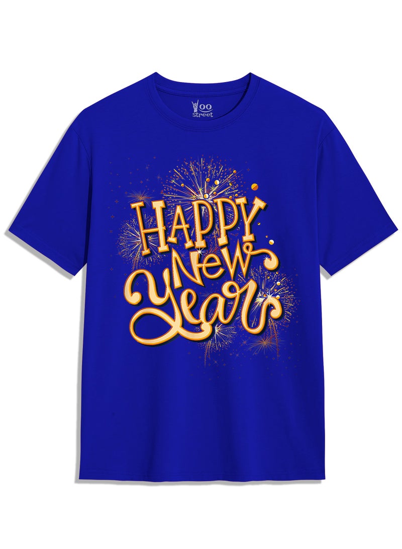 Yoo Street Happy New Year  T-shirt A Fun and Bold Way to Ring in the New Year with Joy Optimism, and Style for 2025
