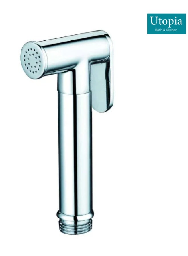 Utopia Kitchen UTOPIA Brass Shattaf With Hose And Holder (Set), Chrome - Image 1