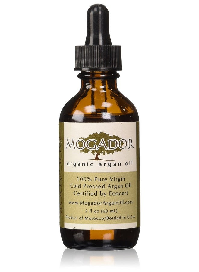 mogador argan oil - Mogador Certified Organic 100% Pure Argan Oil 2 Fl. Oz (60 Ml) - Image 1