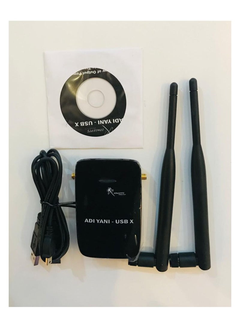 X-CONCEPTS Wireless USB Adapter 300 mbps 2.4GHz 500mw - Image 2