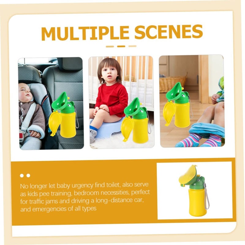 Portable Travel Potty For Toddlers Kids Emergency Car Urinal With Lid - Image 5