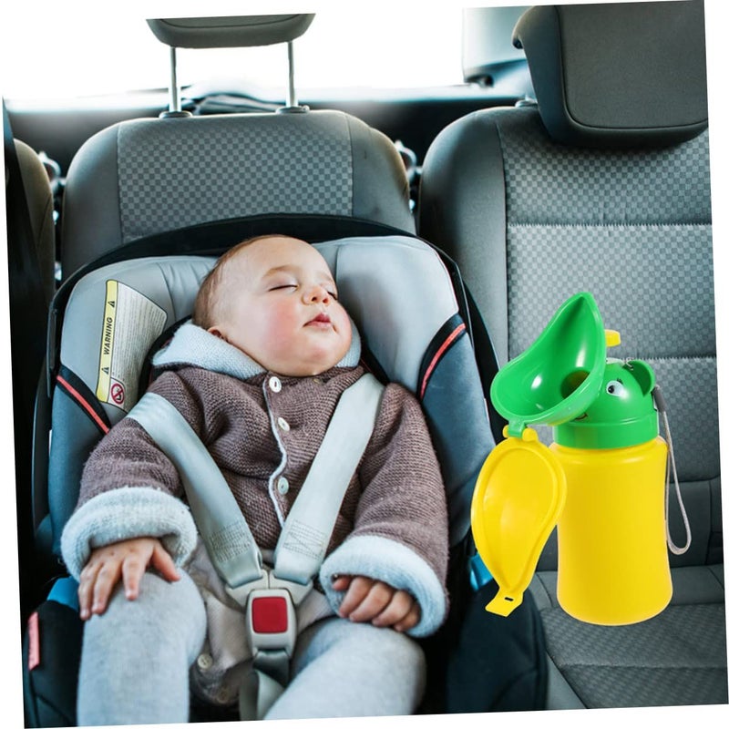 Portable Travel Potty For Toddlers Kids Emergency Car Urinal With Lid - Image 3