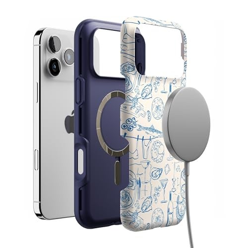 Casely iPhone 17 Pro Max Case | Amalfi Aperitivo | Dolce Vita | Bold Protective Design | Compatible with MagSafe - Image 4