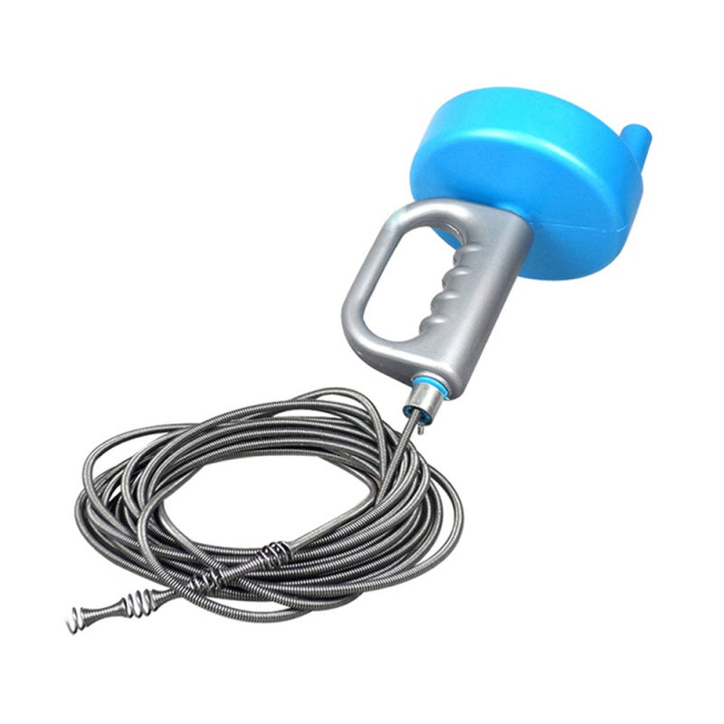 Home Cleaner Toilet Blockage Hand Tool Pipes Unclog Sewer Pipes Dredge Kitchen Toilet Clog Sewer Spring Cleaning Tool - Image 1