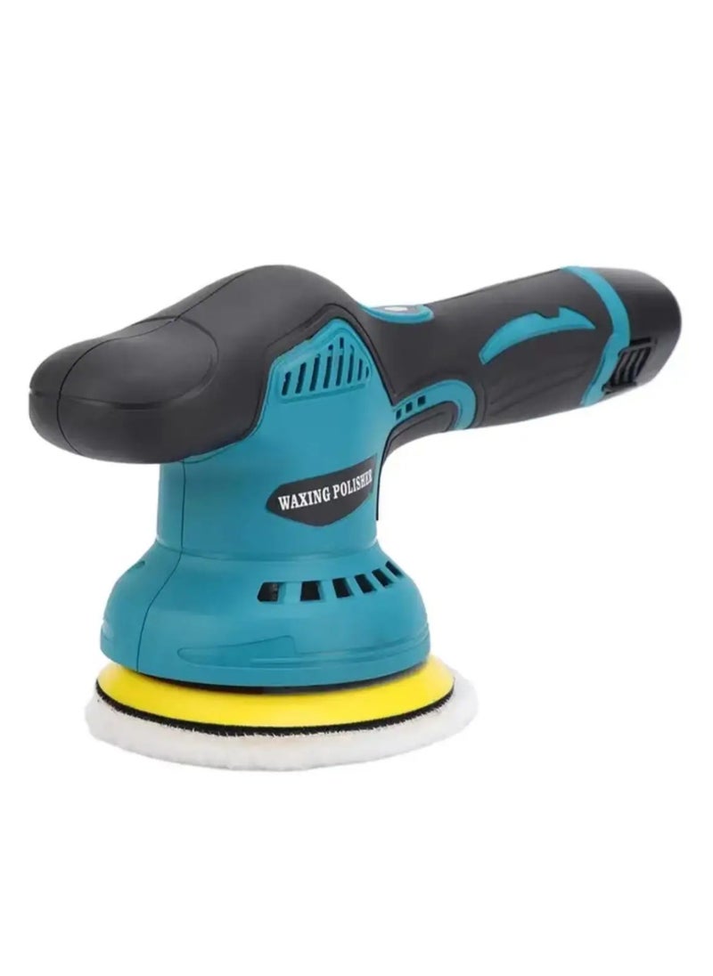 Generic Cordless Car Polisher 8 Gears of Speeds Adjustable Electric Auto Polishing Machine Multifunctional Home Cleaning Metal Waxing Wood Sanding Rust Removal Machine.  - Image 1