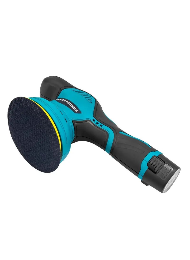 Generic Cordless Car Polisher 8 Gears of Speeds Adjustable Electric Auto Polishing Machine Multifunctional Home Cleaning Metal Waxing Wood Sanding Rust Removal Machine.  - Image 2