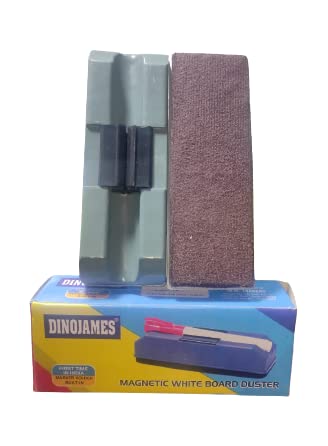 Dinojames Magnetic White Board Duster with Spring Marker Holder (Assorted Color) - Image 4