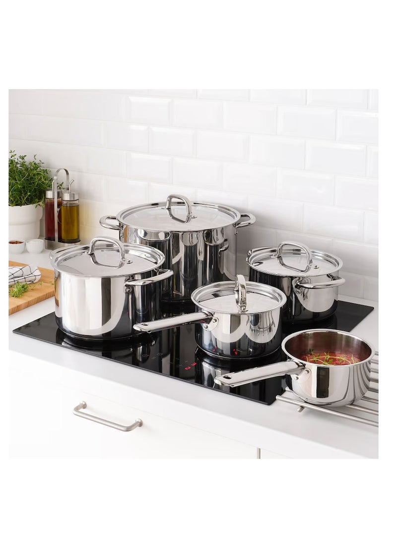 آيكيا فراكتا طقم أواني طهي 5 قطع ستينلس ستيل - Image 2