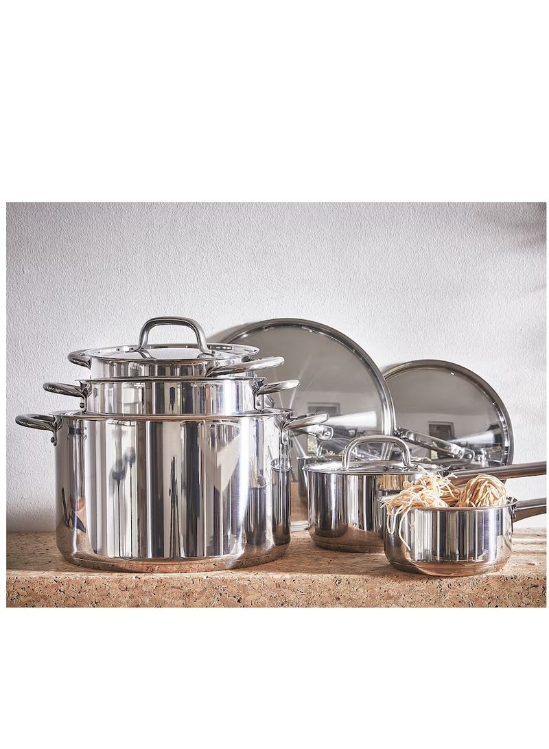 آيكيا فراكتا طقم أواني طهي 5 قطع ستينلس ستيل - Image 3