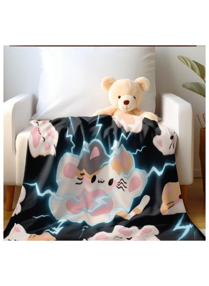 general Children's or student cartoon flannel thin blanket (warm and comfortable, suitable for sleep, games) 100cm*150cm - 157 - Image 5