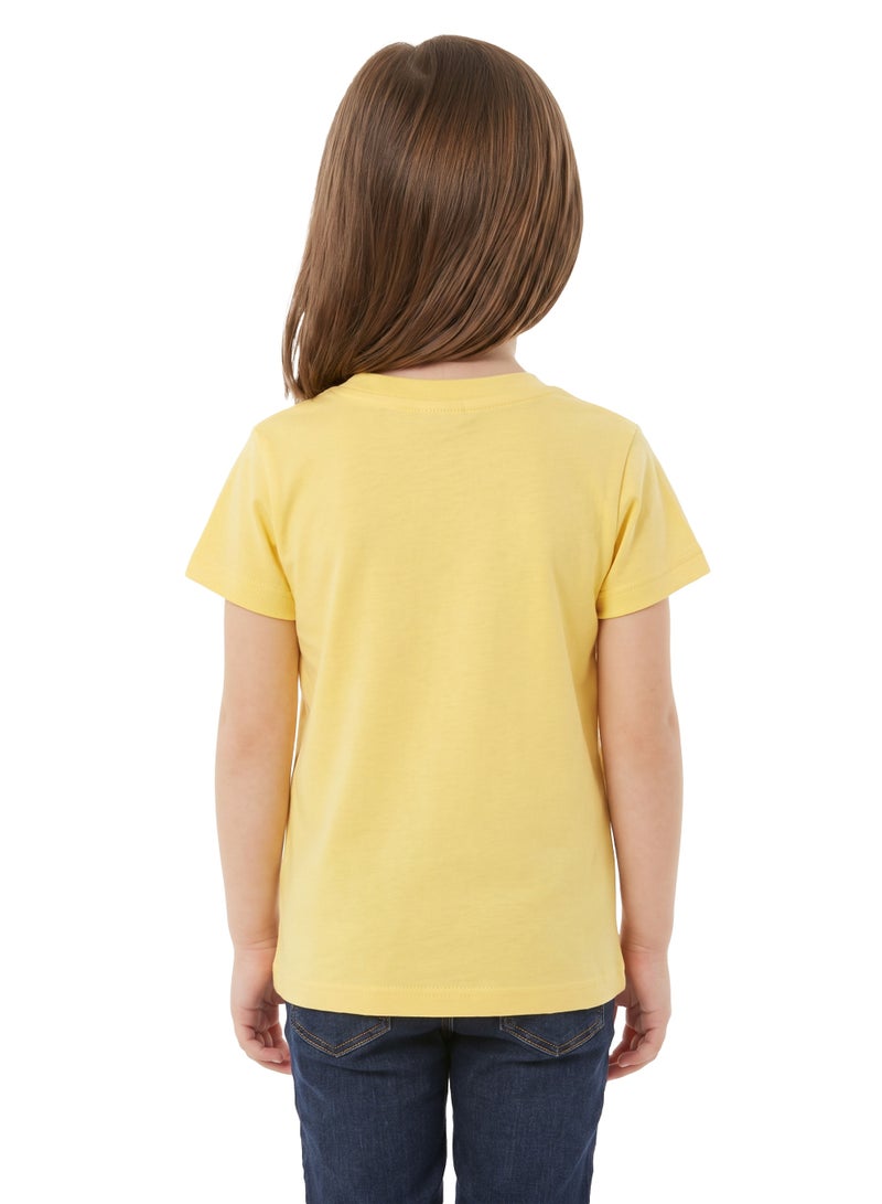 Disney Frozen Elsa Toddler Girls’ Oversized Drop Shoulder T-Shirt – Cute Casual Relaxed Fit Tee - Image 4
