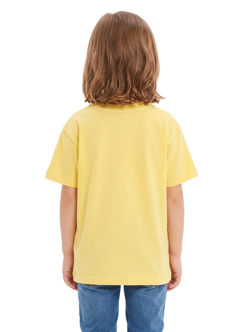 Disney Disney Frozen Elsa Toddler Girls’ Oversized Drop Shoulder T-Shirt – Cute Casual Relaxed Fit Tee