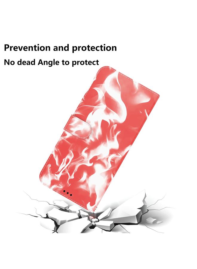 اس-توب جراب لهاتف Samsung Galaxy S21+ 5G بنمط ضباب سحابي، جراب جلدي قلاب أفقي مع حامل وفتحة بطاقة ومحفظة - Image 5