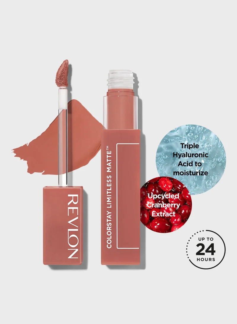 Revlon Revlon Colorstay Limitless Matte Liquid Lipstick Poster Child 002 Neutral