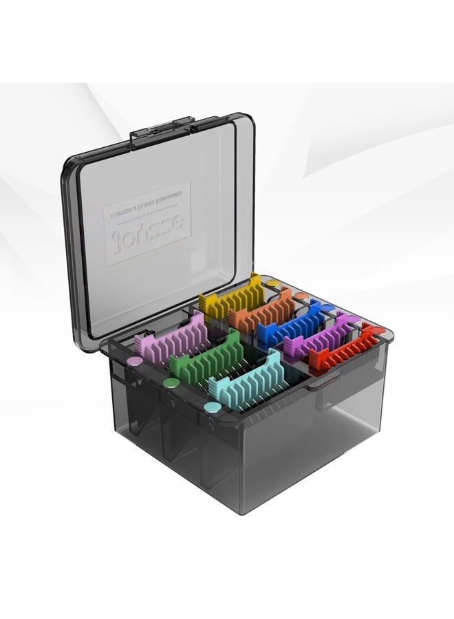 JOYZZE 8 Piece Metal Comb Set for Hornet/Stinger Clippers - Professional Dog Grooming Blades for Tangle-Free,Ideal for Trimming and All Hair Types - Compatible with C Series Clippers - Image 1
