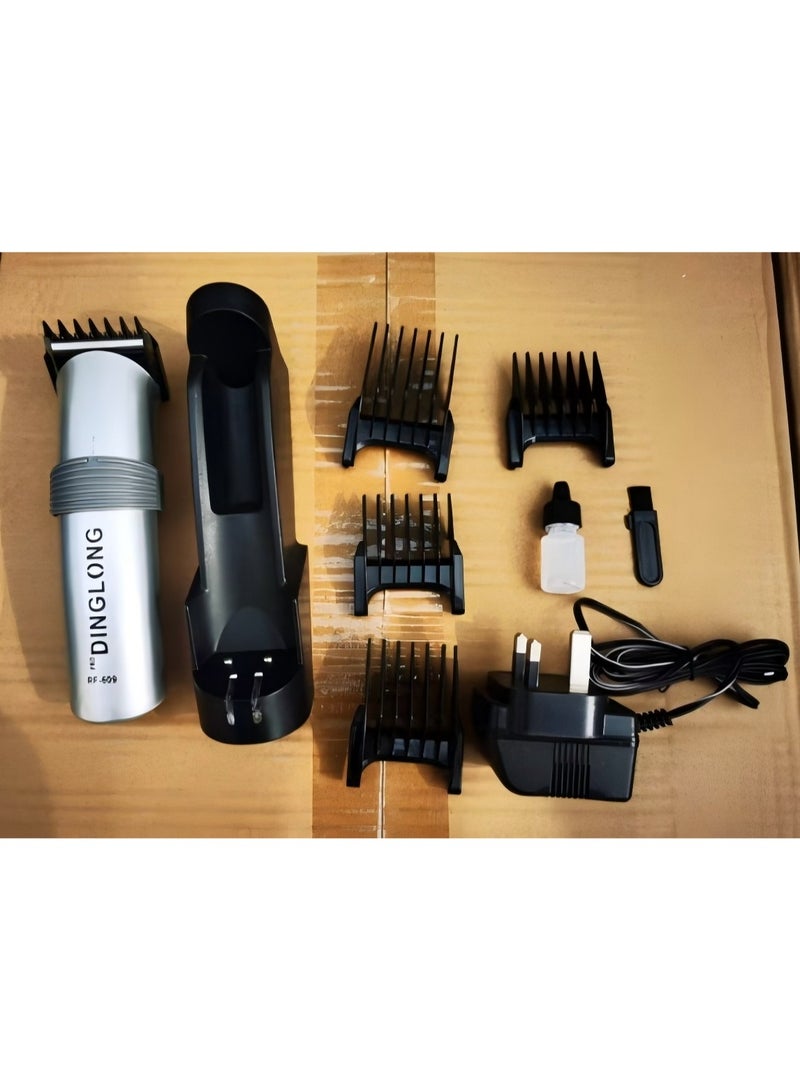 DINGLING Professional Electric Hair Clipper With Blades Silver/Black - Image 2