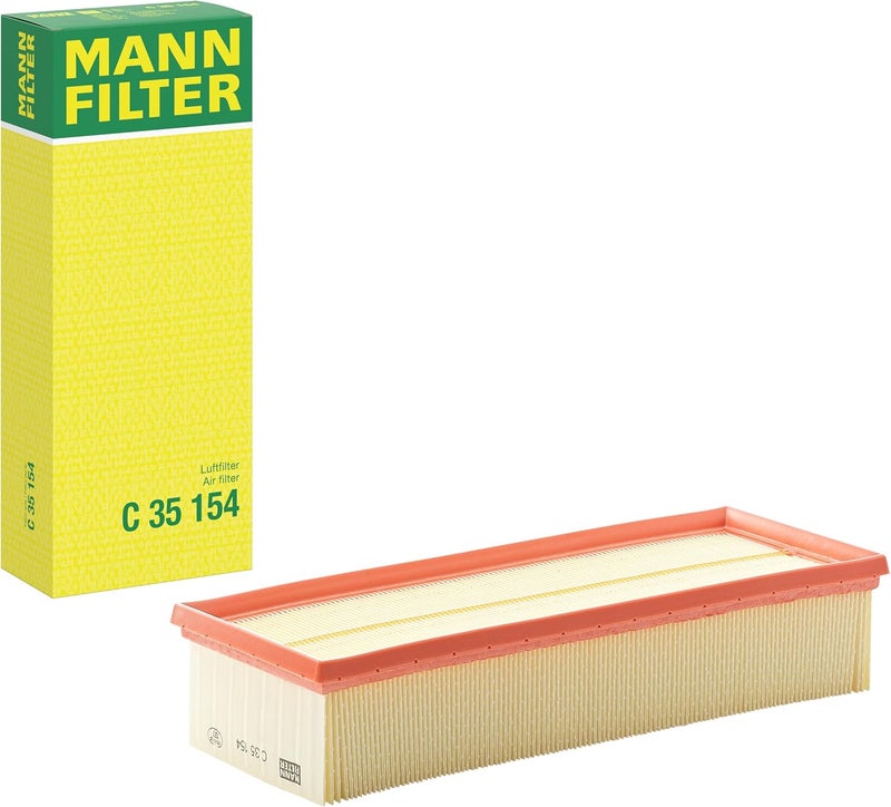 MANN FILTER Global flexible assemble picks MANN-FILTER C 35 154 Air Filter – For Passenger Cars Easy clean surface - Image 1