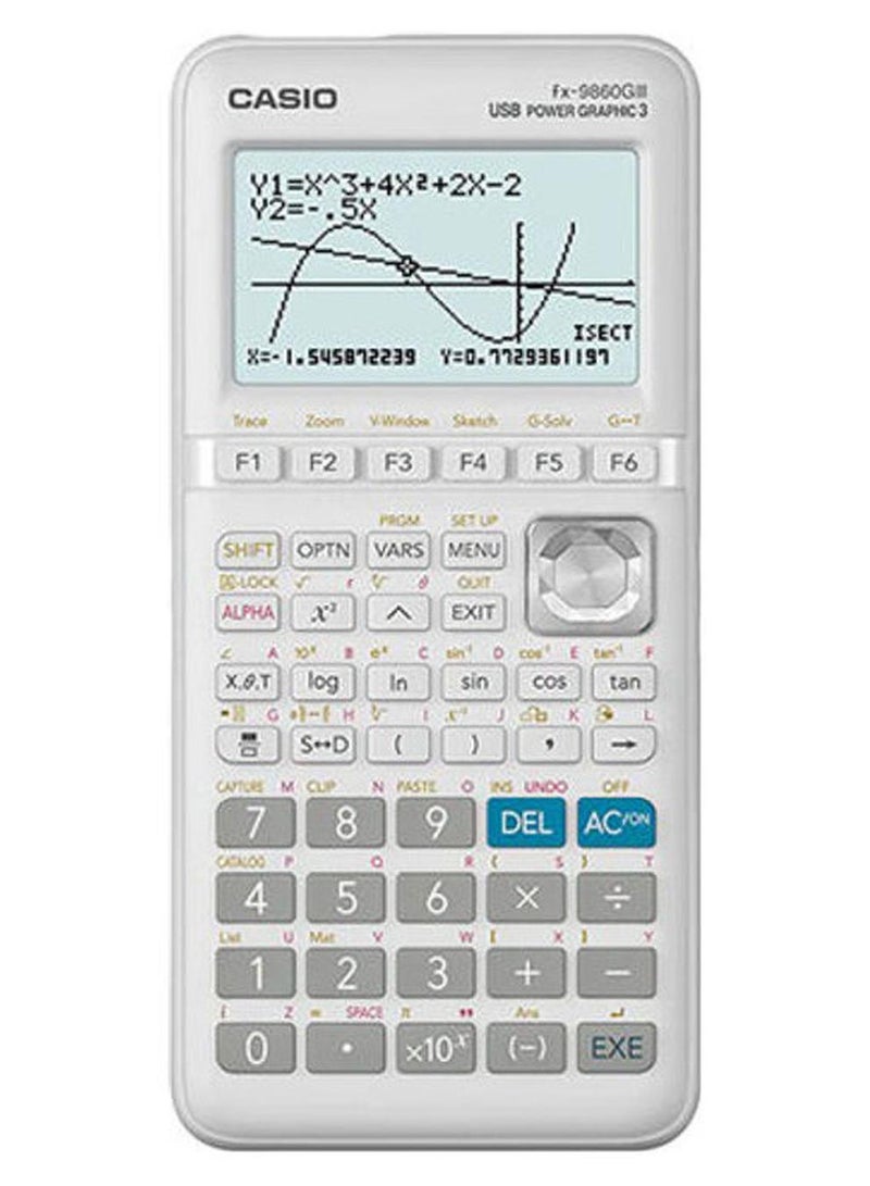 FX-9860GIII-S-DT Portable Graphing Calculator