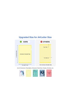ATLAS Plastic Pocket Folders 10Pcs Clear Document Folders for A4 Size 5 Assorted Colors  - Image 2