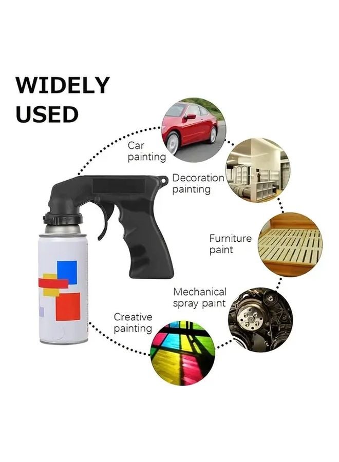 4pcs Mixing Colors Spray Paint Gun With Full Grip Trigger For Auto Maintenance - Image 4