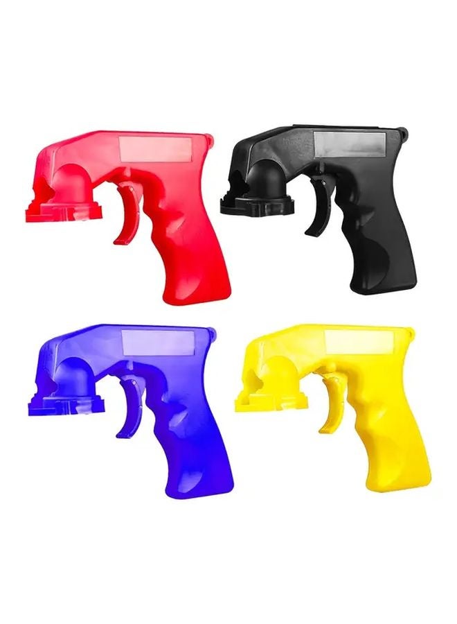 4pcs Mixing Colors Spray Paint Gun With Full Grip Trigger For Auto Maintenance - Image 1