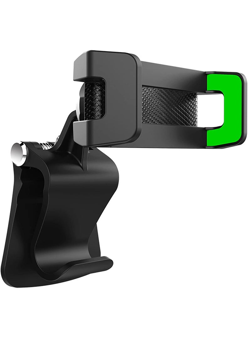 Theodor Clip Phone Holder | Universal Car Phone Mount Hands Free Clamp - 360-Degree Rotating Cellphone Holder Smartphone Mount Compatible with 4.7-6.9 Inch Phones - Image 1