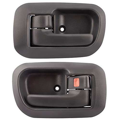 BOXI (Set of 2 Interior Front Right Left Driver Passenger Side Door Handles Fit for Toyota Sienna 1998-03 Gray 6927808010B0 6927708010B0 80533 80504 - Image 3