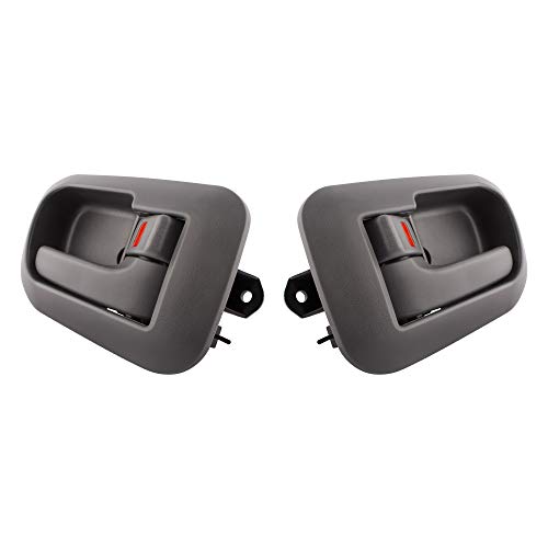 BOXI (Set of 2 Interior Front Right Left Driver Passenger Side Door Handles Fit for Toyota Sienna 1998-03 Gray 6927808010B0 6927708010B0 80533 80504 - Image 5