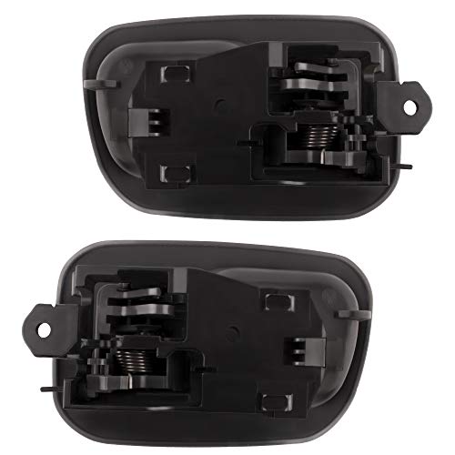 BOXI (Set of 2 Interior Front Right Left Driver Passenger Side Door Handles Fit for Toyota Sienna 1998-03 Gray 6927808010B0 6927708010B0 80533 80504 - Image 2
