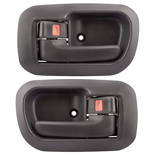 BOXI (Set of 2 Interior Front Right Left Driver Passenger Side Door Handles Fit for Toyota Sienna 1998-03 Gray 6927808010B0 6927708010B0 80533 80504 - Image 1