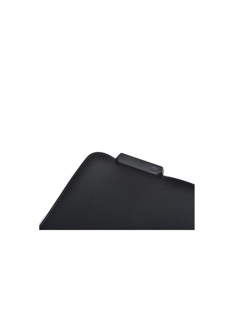 Generic - RGB Rubber Speed Surface Mouse Pad Its Works Great with All Mouse Sensor With Lighting Edges For Gaming  80x30 CM - Black - Image 1