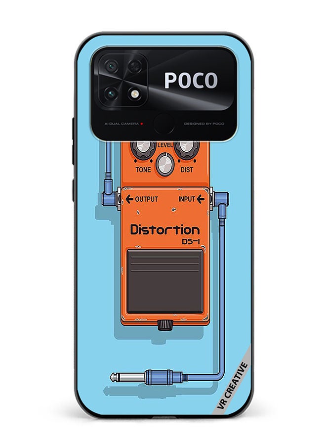 VR CREATIVE Protective Case Cover For Xiaomi Poco C40 Ds1 Boss Pedal Effect For Guitar_ Design Multicolour - Image 1