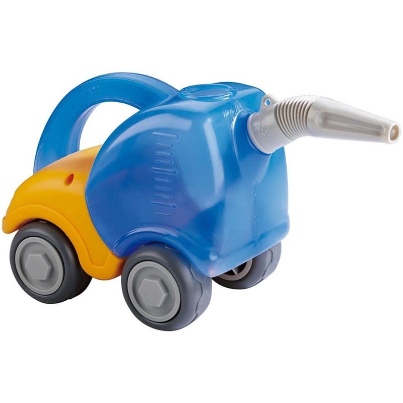 HABA Sand Play Tanker Truck  Funnel Beach Trucks to Use in Sandbox for Toddlers 13 Construction Toys and Toddler Beach Toys for 18 Months and Up - Image 2