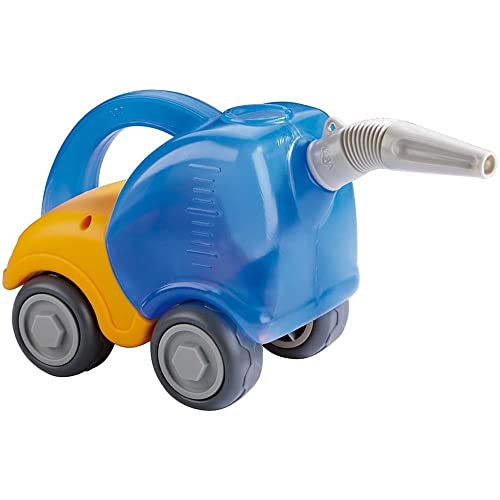 HABA Sand Play Tanker Truck  Funnel Beach Trucks to Use in Sandbox for Toddlers 13 Construction Toys and Toddler Beach Toys for 18 Months and Up - Image 1