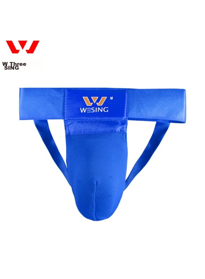 Nine Day Mountain Jiurishan Boxing Groin Guard, Sanda Fighting Taekwondo Training Equipment, Adult And Children's Protective Gear, Red, 2XL - Image 3