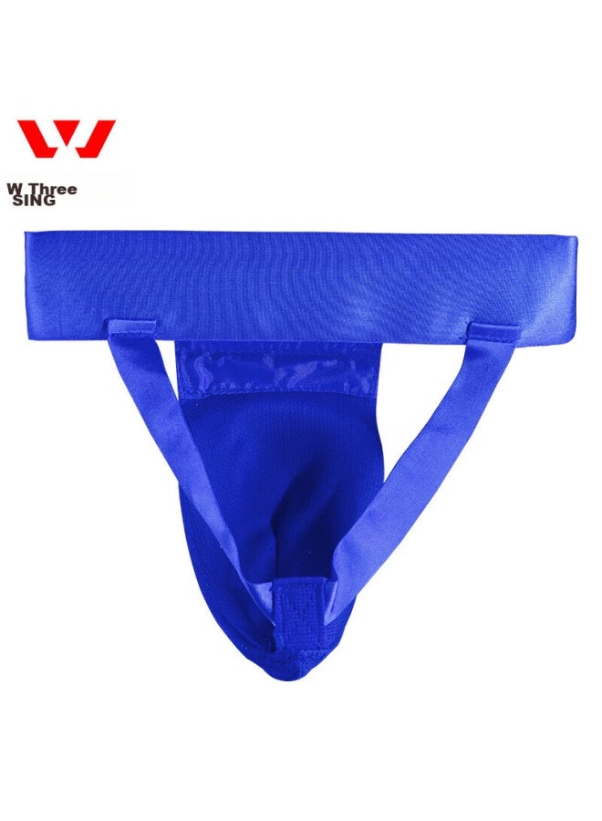 Nine Day Mountain Jiurishan Boxing Groin Guard, Sanda Fighting Taekwondo Training Equipment, Adult And Children's Protective Gear, Red, 2XL - Image 4
