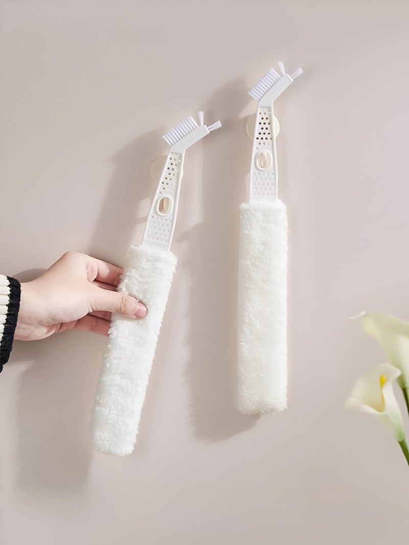 Cooling System Brush - Expertly Designed Cleaner for Air Conditioner Fans, Perfect for Keeping Tight Spaces Free from Dust and Debris (2pcs) - Image 1