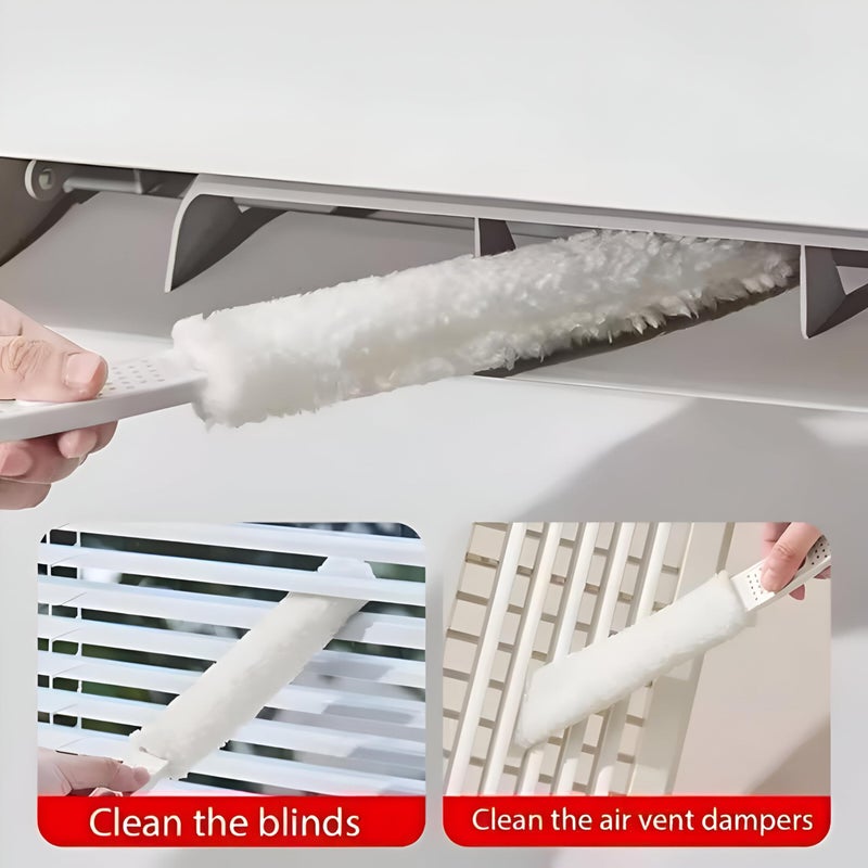 Cooling System Brush - Expertly Designed Cleaner for Air Conditioner Fans, Perfect for Keeping Tight Spaces Free from Dust and Debris (2pcs) - Image 4