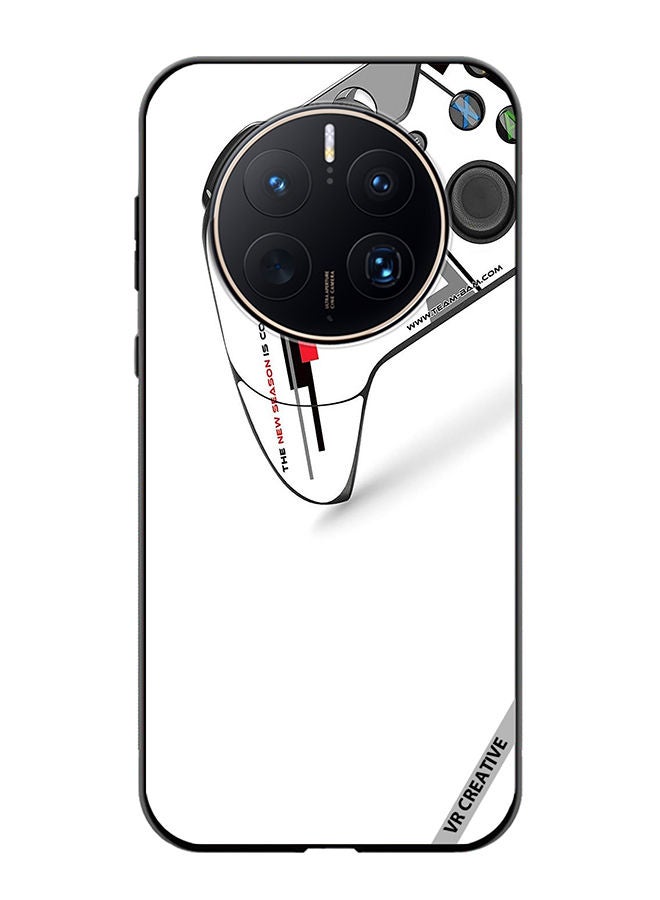 VR CREATIVE Protective Case Cover For Huawei Mate 50 Pro Retro Gaming Controller Design Multicolour - Image 1