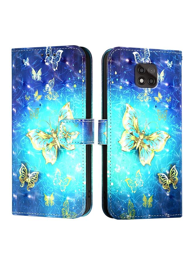 اس-توب جراب لهاتف Motorola Moto G Power 2021، جراب جلدي أفقي قابل للطي بتصميم ثلاثي الأبعاد - Image 2