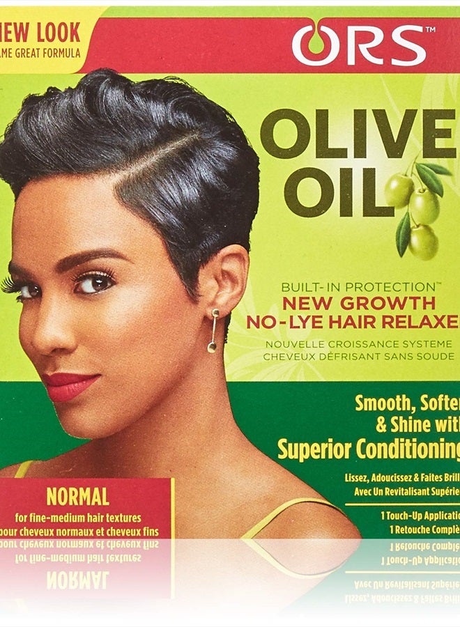 Ors Organic Root Stimulator Olive Oil New Growth Relaxer Normal, 1 Ea, 1count - Image 1