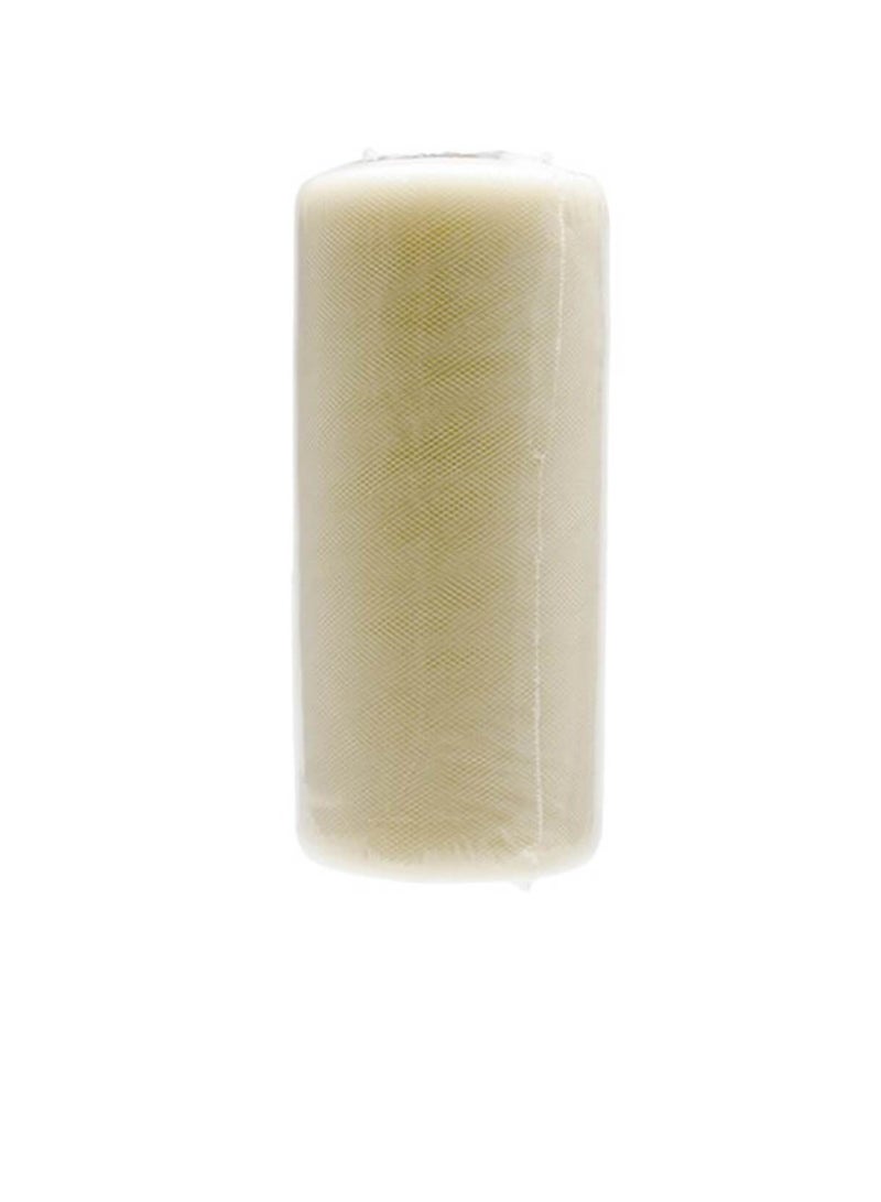 Tulle 6in x 25yd Spool Ivory - Image 1