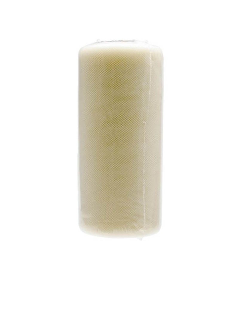 Tulle 6in x 25yd Spool Ivory - Image 2