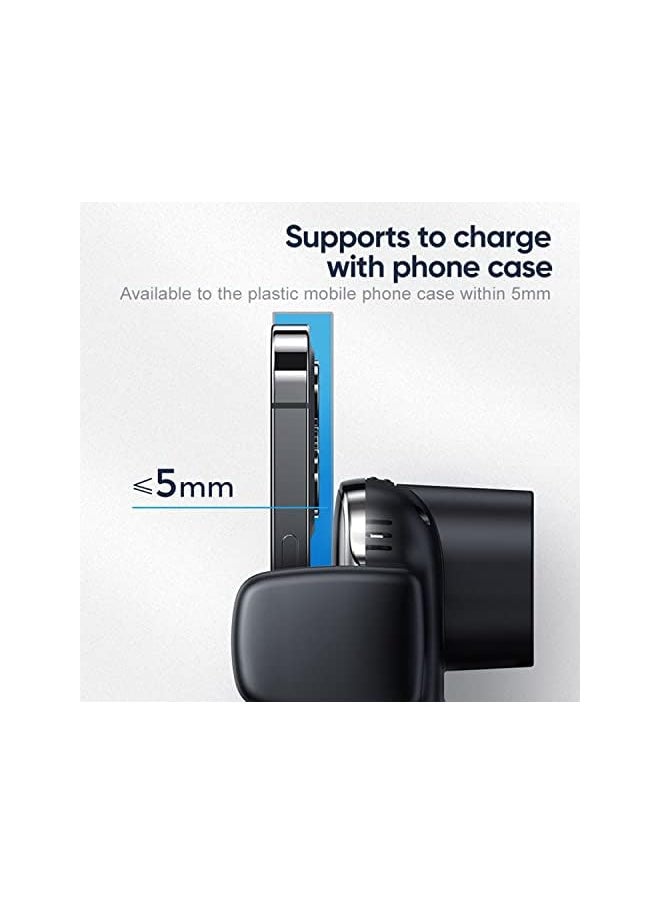 Protect JR-ZS248 15W Fast Wireless Car Charger - Auto-Clamping & touch control - Car Air Vent Mount  - Image 3
