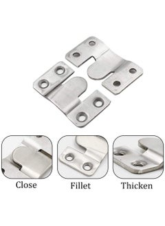 Y&D SYOSI 8 Pairs Stainless Steel Heavy Duty Photo Frame Hook Picture Hanger for Large Display Art Gallery Wall Mount Hardware  - Image 2